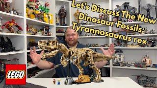 Reviewing The NEW Lego Dinosaur Fossils: Tyrannosaurus rex! (I Really Wish I Could Build This One!)