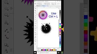 CorelDRAW Shortcut key Usage