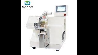 Auttomatic Electronic Spot tape wrappingg machine for wire and tube