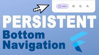 Flutter Tutorial | Nested Navigation, Persistent Bottom Navigation Bar across Page Route, Go Router