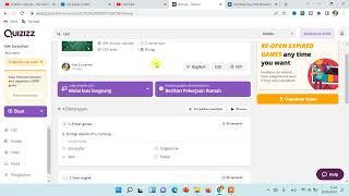 Cara Membagikan Link Pekerjaan Rumah dari Quizizz