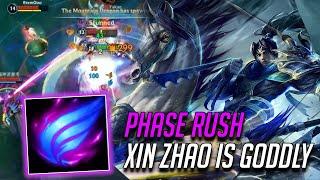 WILD RIFT XIN ZHAO PHASE RUSH ABSOLUTELY BROKEN ON 5.1C