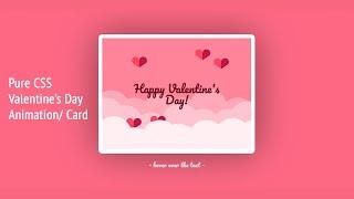 CSS Valentine's Day Animation