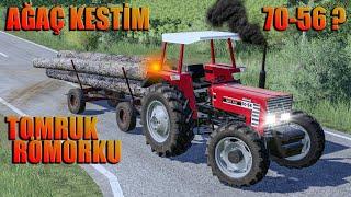 YENİ MODLU TOMRUK RÖMORKU VE 70-56! FARMING SIMULATOR 2019 TÜRKÇE