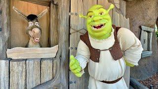 Shrek & Donkey Meet and Greet at NEW DreamWorks Land at Universal Studios Orlando