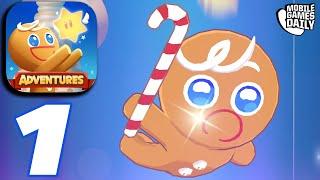 CookieRun: Tower of Adventures - Gameplay Walkthrough Part 1 - Story Chapter 1