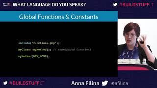 Anna Filina - Rewriting 15-Year-Old Code