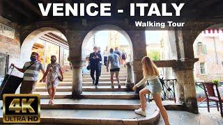  VENICE  City Walk  |  4K UHD | ITALY