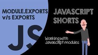 Module.exports v/s exports | Javascript interview questions