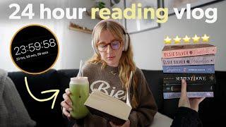 How much can I read in 24 hours?  24 hour reading challenge! Mood reading vlog!