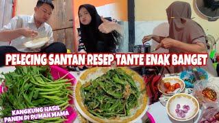 MASAK PELECING KANGKUNG SANTAN RESEP TANTE, TERNYATA RASANYA ENAK BIKIN NAGIH