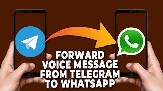 How to Forward Voice message from Telegram to Whatsapp