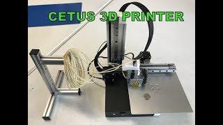 Checking out the Cetus 3D printer  and all the possibilities for model building.