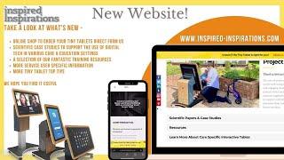 Inspired Inspirations Touch Screen Tables Website