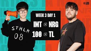 100 vs. TL  | 2024 LCS Summer Split - Week 3 Day 1