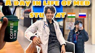 A Day in life of Mbbs student in Russia #nsmu #mbbsabroad #russia #arkhangelsk