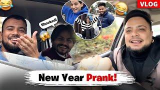 Ajj Tan Prank Krta Dosta Nal New Year Surprise Reaction Check Kro || Ankush Thakur ||