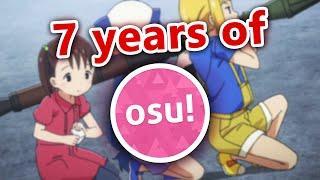 7 years of osu! Improvement (20142021)