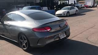 2017 Mercedes AMG all the mufflers deleted