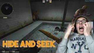 Jumpscare სასაცილო მომენტები - Hide and Seek | CSGO ქართულად