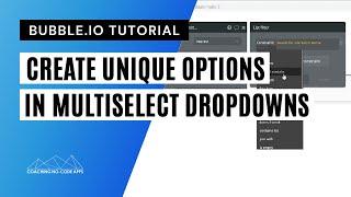 How to Let Users Create Their Own Options for Multiselect Dropdowns