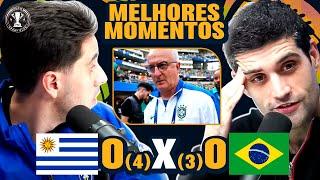 A SELEÇÃO BRASILEIRA ACABOU! (Uruguai 0 (4) x (2) 0 Brasil)