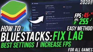 ️Bluestacks Best Settings For Low-End PC  Bluestacks 2GB Ram Lag Fix And FPS Boost | 2021 UPDATED