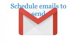 How to schedule an email in Gmail