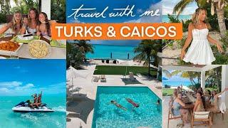 tropical travel vlog *turks and caicos w my friends*