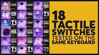 The Ultimate TACTILE SWITCHES Sound Test Compilation | PART 1