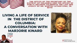 Living a Life of Service in DC: A Conversation with Marjorie Kinard