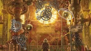 Steampunk Gears Steam and Clock Sounds for Sleeping, study or relaxation.