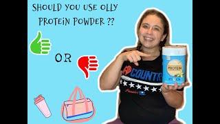 OLLY PROTEIN POWDER REVIEW