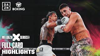 FULL CARD HIGHLIGHTS | X SERIES 18