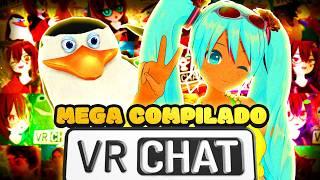  Um MEGA COMPILADO dos MOMENTOS mais ENGRAÇADOS do VRCHAT 