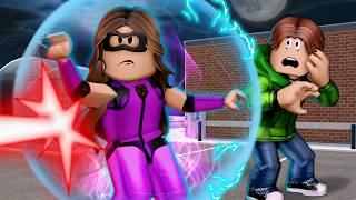 His SISTER Was SECRETLY A SUPERHERO! (A Roblox Movie)