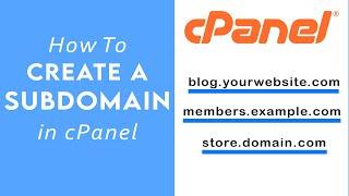 How to Create A Subdomain in cPanel and Install Wordpress