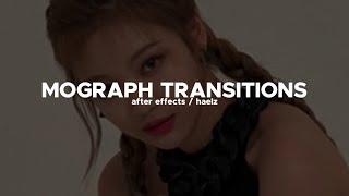 mograph transition ideas | after effects