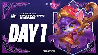 DAY 1 - TFT Magic n' Mayhem Tactician's Crown [EN Broadcast]