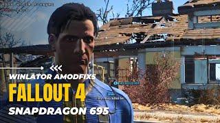 Fallout 4 Gameplay on Snapdragon 695 | Winlator Glibc Amodfix5