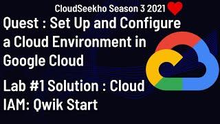 Cloud IAM Qwik Start Lab Solution | Cloud IAM Qwik Start Lab Answers | Cloud IAM Qwik Start Github