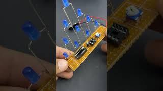 Running LED tower | LED circuits | Electronics projects
