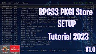 How To Install PKGI Store on RPCS3 2023 (Please Read Description)