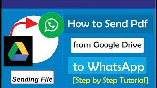 How to Send Pdf from Google Drive to WhatsApp