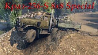 SpinTires обзор мода ( Краз-256-S 8x8 Special )