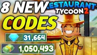 LATEST️ RESTAURANT TYCOON 2 CODES - ROBLOX RESTAURANT TYCOON 2 - RESTAURANT TYCOON 2 CODE