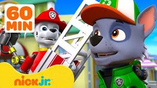 PAW Patrol's BIGGEST Moments! w/ Marshall & Rocky  1 Hour Compilation | Nick Jr.