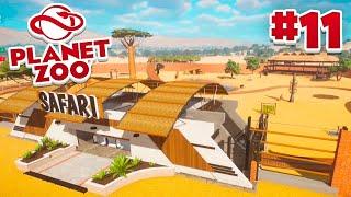 BUILDING A SAFARI ZONE! - Planet Zoo #11 w/ Vikkstar