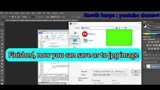 Convert File Webp to Jpg image with Adobe Photoshop
