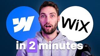 Wix vs. Webflow in 2 minutes! 2024 Best Website Builder Comparison and Review for SaaS and Business!